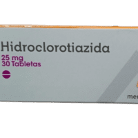 Hidroclorotiazida 25 mg 30 Tabletas Memphis