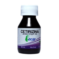 Jarabe Cetirizina 60 mL Ecar Laboratorios