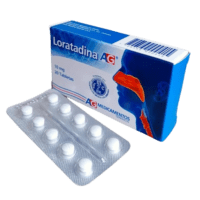 Loratadina 10 mg X 20 Tabletas AG