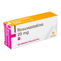Rosuvastatina 30 Tabletas Recubiertas