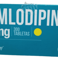 Amlodipino 5 mg x10 Tabletas Laproff