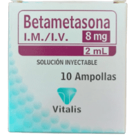 Betametasona Solucion Inyectable 8mg 1 Ampolla