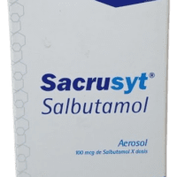 Inhalador x200 dosis Salbutamol Sacrusyt
