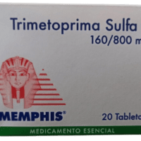 Trimetoprima Sulfa F 160/800mg x20 Tabletas MEMPHIS