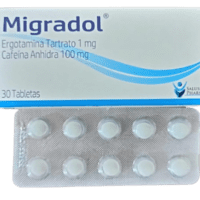 Migradol Ergotamina Tartrato 1mg Cafeina Anhidra 100mg