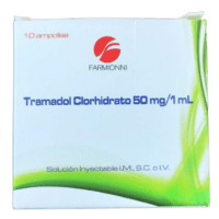 Tramadol Clorhidrato 50mg / 1mL Ampollas